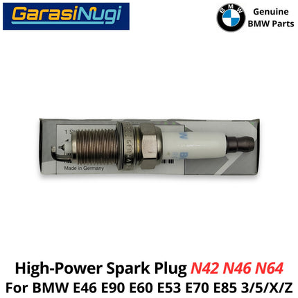 High-Power For BMW E81 E46 E90 E84 E70 Spark Plug Busi Mesin Original 12122158252 120 320 X1 X5