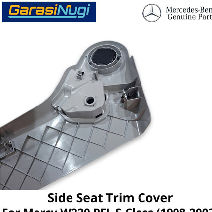 Front Side Seat Mercy W220 Pre-Facelift Cover Trim Penutup Kursi Samping Depan Mercedes-Benz S280 S350