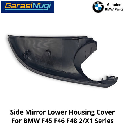 Side Mirror For BMW F45 F46 F48 Lower Housing Section Cover Rumah Bawah Kaca Spion Samping 220 X1 2013-2022