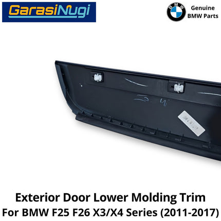 Exterior Door For BMW F25 F26 Lower Molding Trim Cover Eksterior List Penutup Pintu Bawah Depan Belakang X3 X4