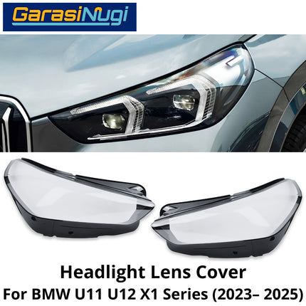 Mika Headlight For BMW U11 U12 Lens Kaca Cover Lampu Depan X1 2023-2025