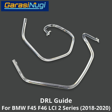 DRL Guide For BMW F45 F46 LCI Tube Angel Eyes LED Lampu Senja 220 230 2018-2020