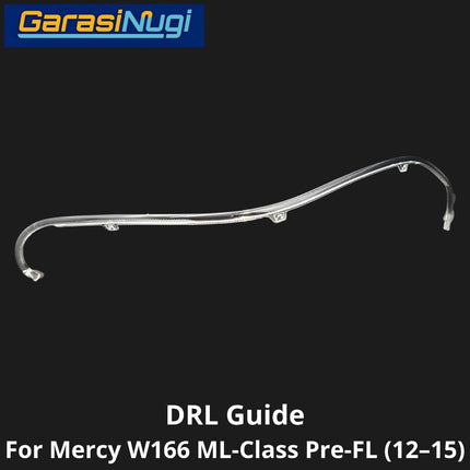 Sein DRL Guide Mercy W166 Pre-Facelift LED Eyebrow Light Lampu Alis Mercedes ML (2012–2015)