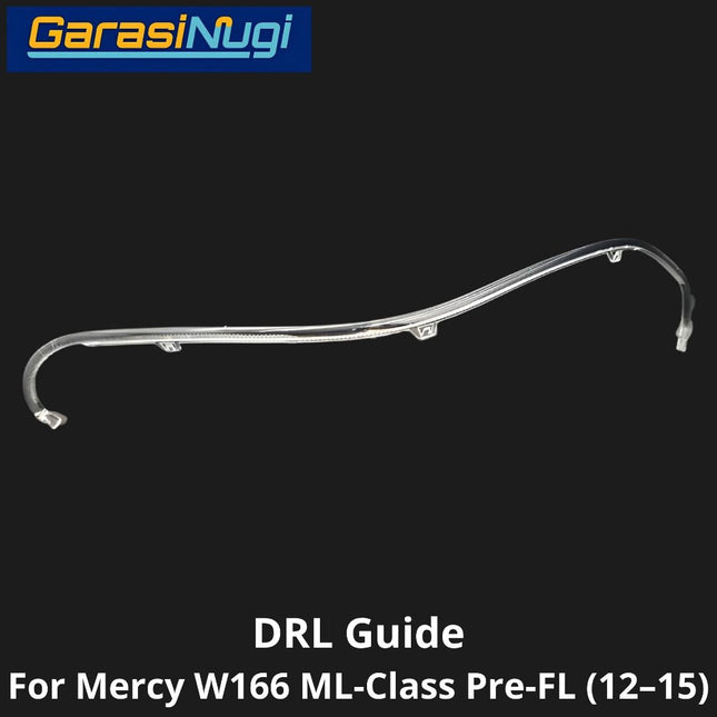 Sein DRL Guide Mercy W166 Pre-Facelift LED Eyebrow Light Lampu Alis Mercedes ML (2012–2015)