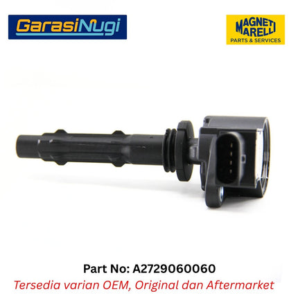 Ignition Coil Mercedes W204 W212 Koil Pengapian Mesin M272 M273 Mercy 2729060060 C230 C300