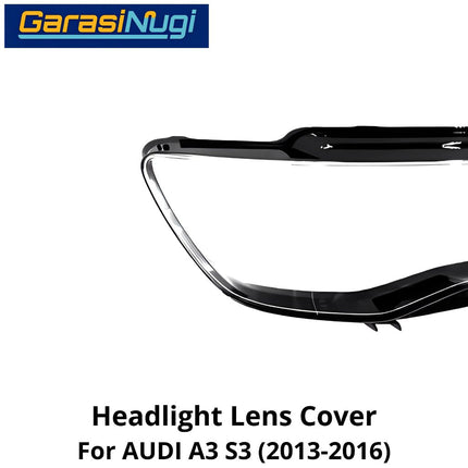 Mika Headlight AUDI A3 S3 (8V) Pre-Facelift Lens Kaca Cover Lampu Depan (2013-2016)