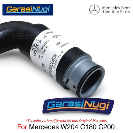 Selang Radiator Kanan Mercy W204 W207 Right Coolant Hose Original 2045010282 M271 C180 C200