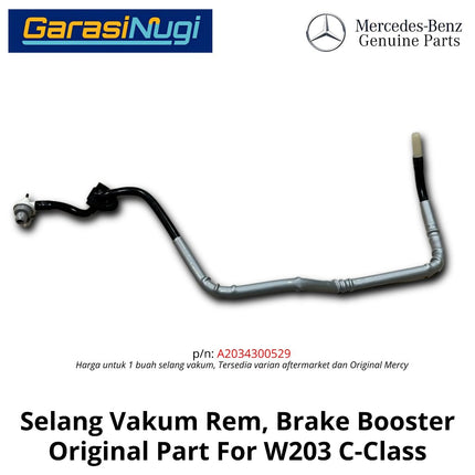 Selang Vakum Rem Mercedes W203 Brake Booster Hose Vacuum Line Original Mercy C200 C240