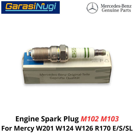 Spark Plug Mercy W201 W124 W126 R170 Busi Mesin Original 0031590603 190 230E SLK