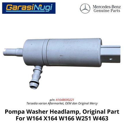 Headlight Washer Pump Mercedes W164 X164 W251 Aktuator Pompa Lampu Depan Original Mercy ML GL
