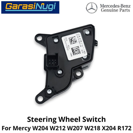 Steering Wheel Mercy W204 W212 W207 R172 Switch Tombol Kontrol Stir Mercedes C200 E200 SLK
