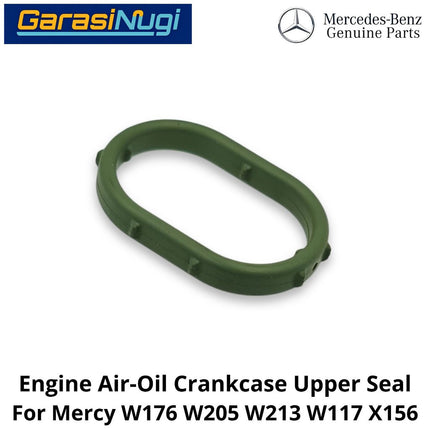 Engine Air-Oil Mercy W176 W205 W117 X156 Crankcase Upper Seal Segel Katup Ventilasi Udara Bak Oli Mercedes A200 C200 CLA