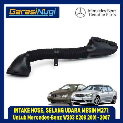 Air Intake Hose Mercedes W203 C209 Mesin M271 Selang Saluran Masuk Udara Original C180 C200 CLK200
