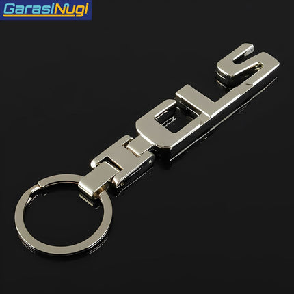 Metal Keychain For Mercedes Gantungan Kunci A B C E G R S AMG CLA CLS GLA GLE GLK ML SLK