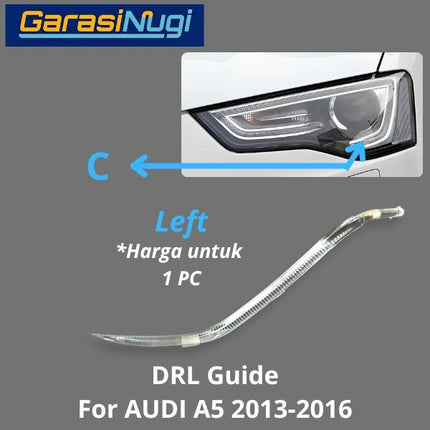 Sein DRL Guide AUDI A5 LED Eyebrow Light Lampu Alis 2013-2016