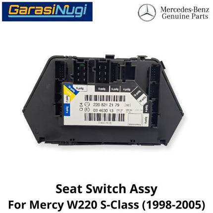 Seat Switch Mercy W220 Button Control Headrest Tombol Kursi Sandaran Kepala Assembly S230