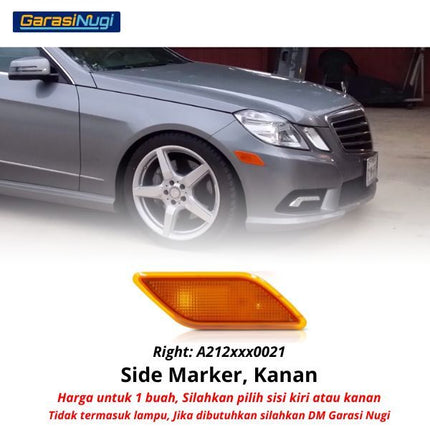 Mercedes W212 Pre-FL Side Marker Lights Lampu Sein Samping Mercy E200