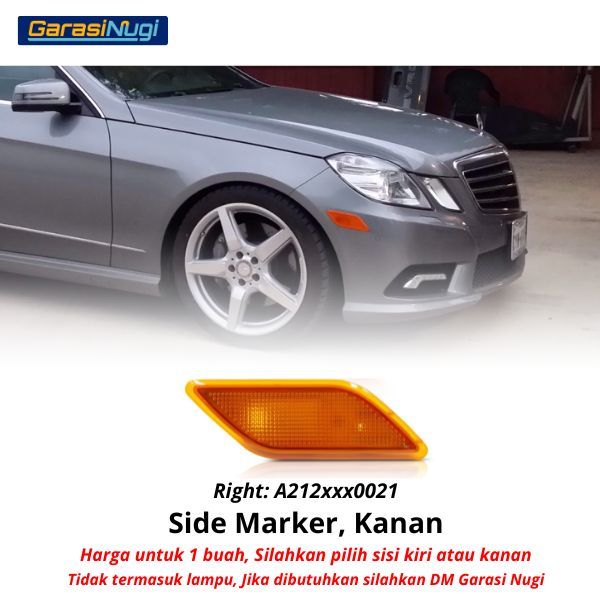 Mercedes W212 Pre-FL Side Marker Lights Lampu Sein Samping Mercy E200