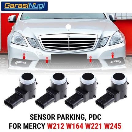 Mercedes W212 W164 W221 Sensor Parkir Reverse Parking Radar Mundur PDC