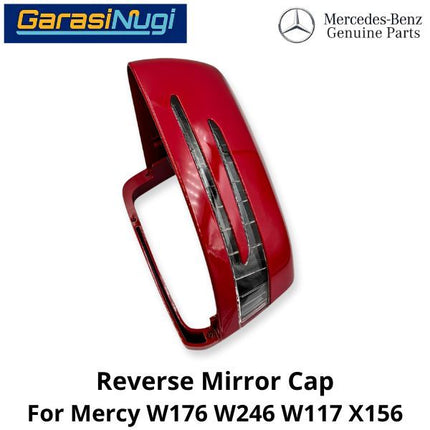 Outside Mirror Mercy W176 W246 W117 X156 Cap Cover Bingkai Kaca Spion Mercedes A150 B180 GLA