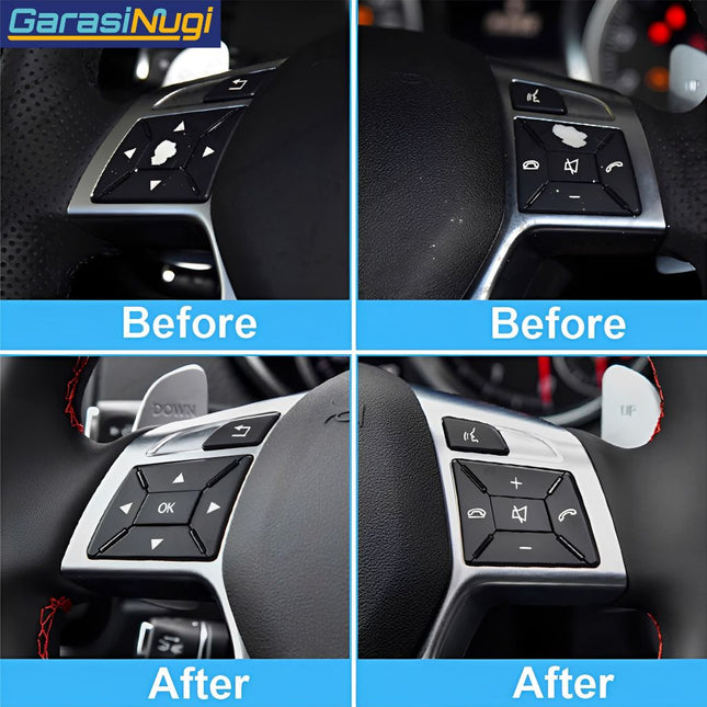 Steering Wheel Button Mercedes W166 W463 Tombol Stir Pengatur Volume Suara Pre FL ML GL G