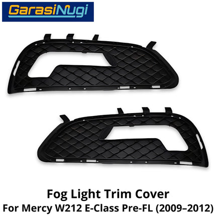 Fog Trim Mercy W212 Pre-FL Bumper Cover Lampu Kabut Avantgarde Standard Mercedes E200