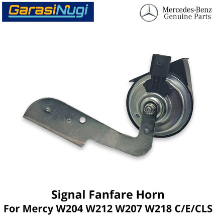 Electric Horn Signal Mercy W204 W212 W207 W218 Fanfare High and Low Note Terompet Klakson Mercedes C200 E200 CLS