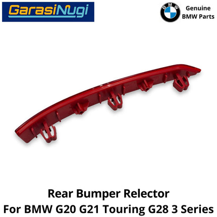 Rear Bumper For BMW G20 G21 G28 Reflector Mata Kucing Bemper Belakang 318 320 330 2018-2022
