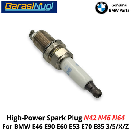 High-Power For BMW E81 E46 E90 E84 E70 Spark Plug Busi Mesin Original 12122158252 120 320 X1 X5