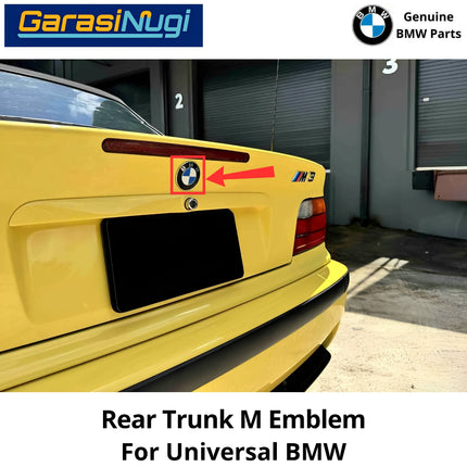 Emblem Roundel For Universal BMW Badge Hood Trunk Logo Bagasi dan Kap mesin 51148132375
