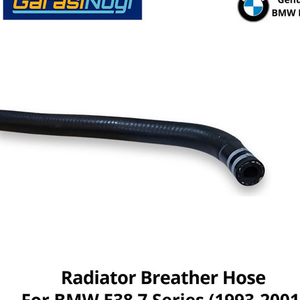 Radiator Vent For BMW E38 Breather Hose Selang Ventilasi Pernapasan Tangki Ekspansi 740 1993-2001
