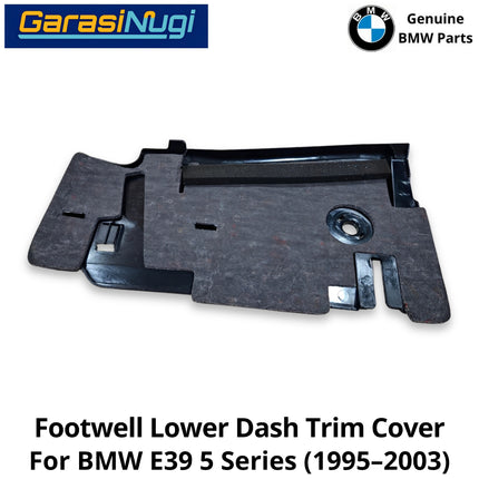 Footwell Lower For BMW E39 Dashboard Trim Panel Penutup Bawah Dasbor Sisi Penumpang 525 530 (1995-2003)