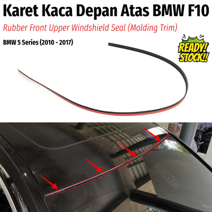 Karet Kaca Depan Atas BMW F10 Rubber Windshield Top Molding List Pelipit Original 523