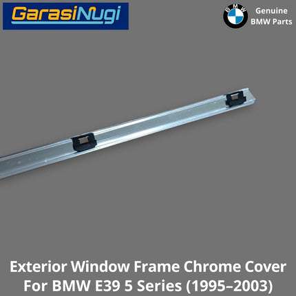 Exterior Window For BMW E39 Door Frame Cover Eksterior Penutup Bingkai Jendela 540 1995-2003