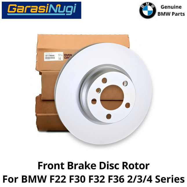 Front Brake Disc BMW F22 F30 F32 F36 Rotor 34116792221 Piringan Cakram Rem Depan Original 230 350 450