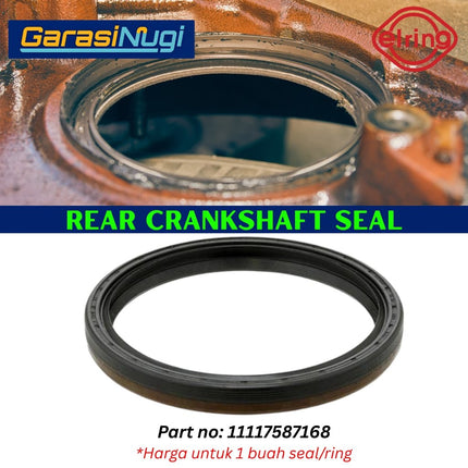 ELRING Seal Kruk As Belakang 11117587168 BMW F30 F10 E90 E60 Rear Crankshaft Mesin N20 320 520
