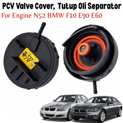 PCV Valve Cover BMW F10 E90 E60 Tutup Oli Separator Mesin N52 523 323
