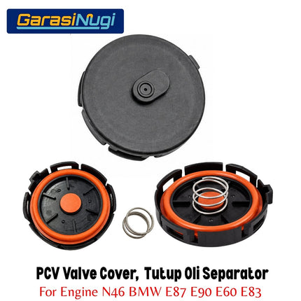 PCV Valve Cover BMW E90 E60 E87 Tutup Oli Separator Repair Kit Mesin N46 320 118