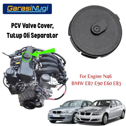 PCV Valve Cover BMW E90 E60 E87 Tutup Oli Separator Repair Kit Mesin N46 320 118