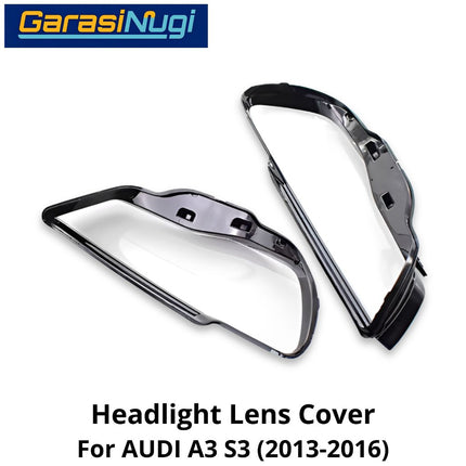 Mika Headlight AUDI A3 S3 (8V) Pre-Facelift Lens Kaca Cover Lampu Depan (2013-2016)