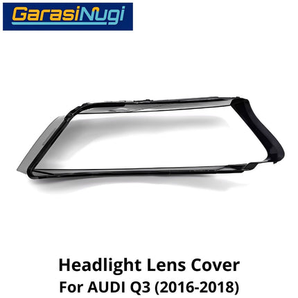 Mika Headlight AUDI Q3 (8U) Facelift Lens Kaca Cover Lampu Depan (2016-2018)