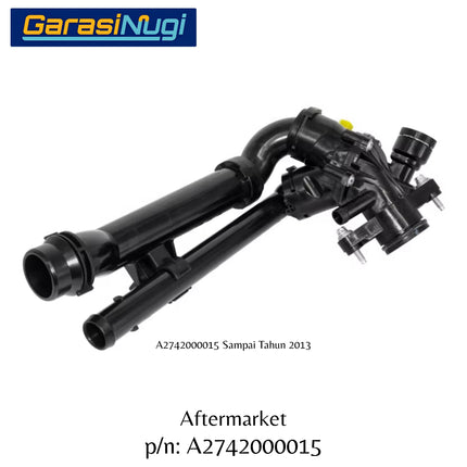 MARELLI Thesmostat Assembly Mercedes W204 W205 W212 Mesin M274 Mercy C180 C200 E200