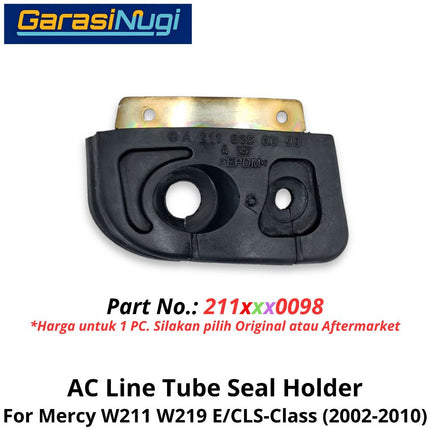 AC Line Tube Mercy W211 W219 Seal Holder Penahan Jalur Selang Pendingin Udara Mercedes E240 CLS