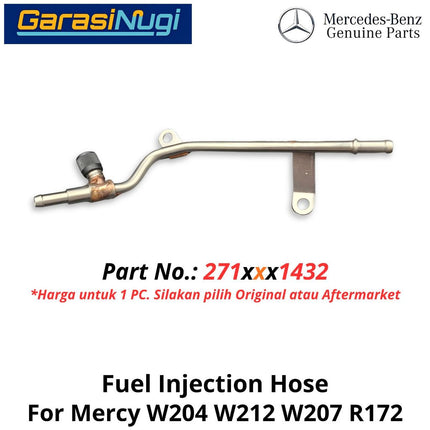 Fuel Injection Mercy W204 W212 W207 R172 Hose Selang Injeksi Bahan Bakar Mercedes C200 E200 SLK (2008-2015)