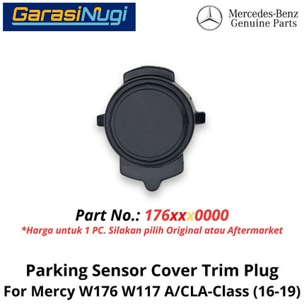 Parking PDC Mercy W176 W117 Cover Trim Plug Penutup Sensor Parkir Depan Mercedes A200 CLA