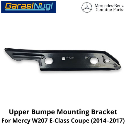 Front Upper Bumper Mercy W207 Mounting Bracket Cover Penyangga Penutup Bemper Depan Mercedes E250 (2010–2017)