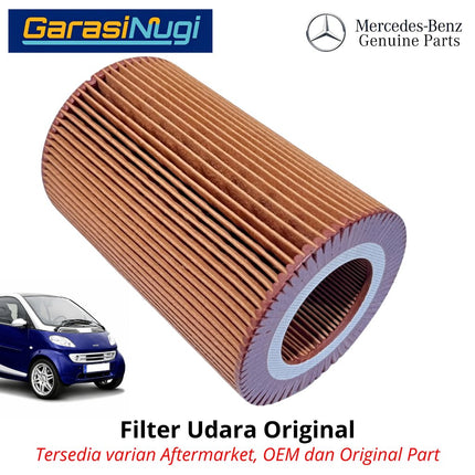 Filter Udara Smart Fortwo 450 Air Filter Cartridge Saringan Mesin Original 0003124V001 1998 - 2007