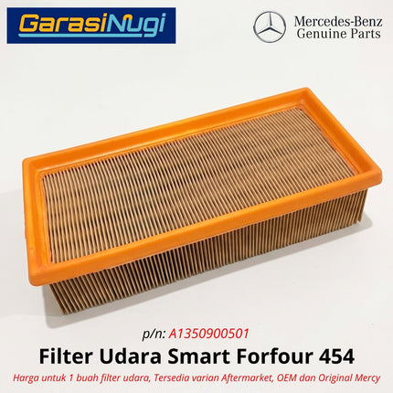 Filter Udara Smart Forfour 454 Air Filter Saringan Mesin Original 1350900501 2004 - 2006