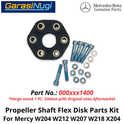 Propeller Shaft Mercy W204 W212 W207 X204 Flex Disk Kit Karet Cakram Kopling Mercedes C200 E200 GLK