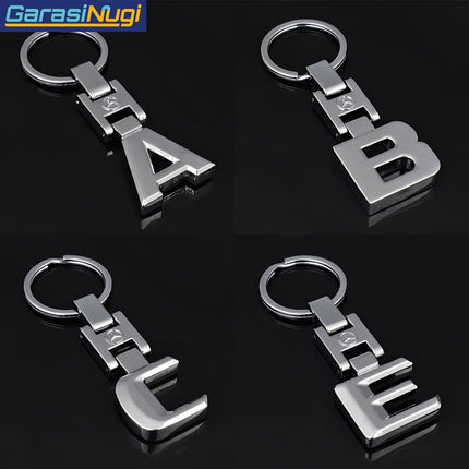 Metal Keychain For Mercedes Gantungan Kunci A B C E G R S AMG CLA CLS GLA GLE GLK ML SLK